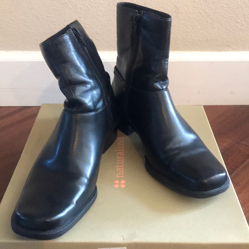 Black boots
